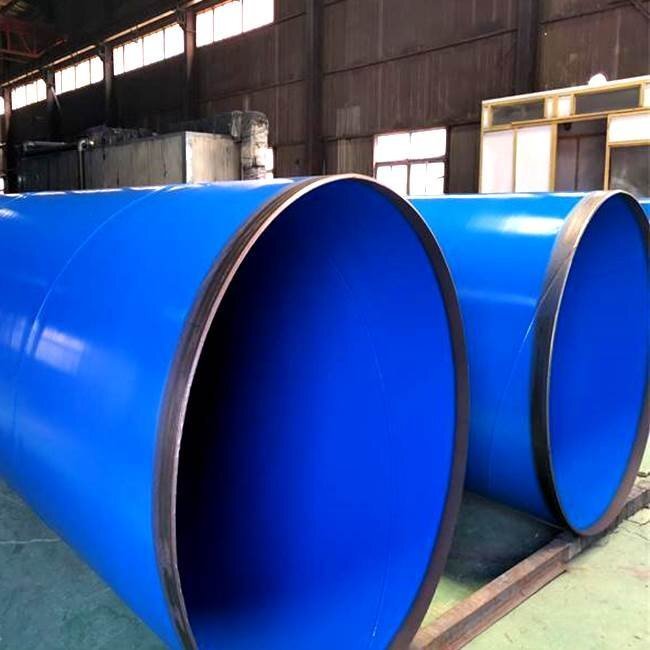 大口徑涂塑螺旋鋼管 大口徑涂塑螺旋鋼管