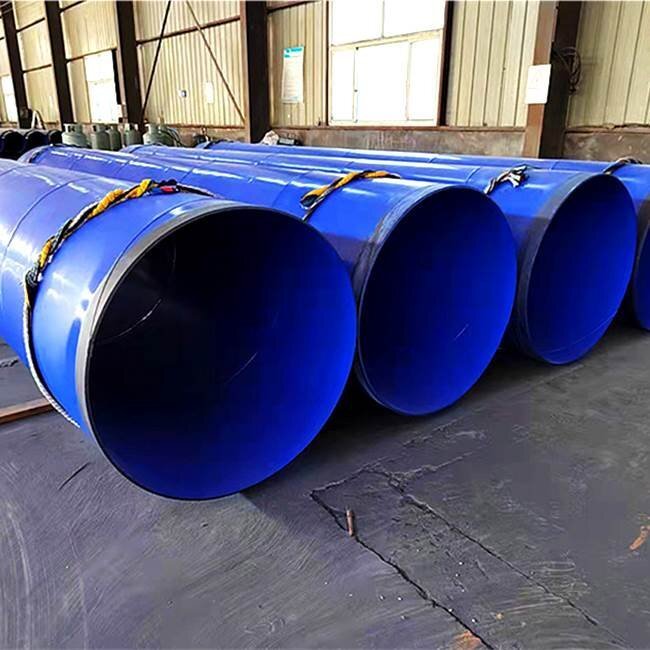 內(nèi)外環(huán)氧粉末涂塑直縫鋼管