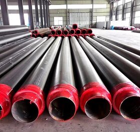 集中供暖用黑夾克保溫鋼管