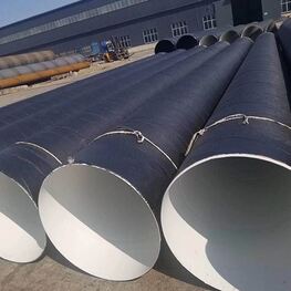加強(qiáng)級(jí)環(huán)氧煤瀝青防腐螺旋鋼管